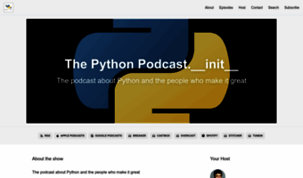 pythonpodcast.com
