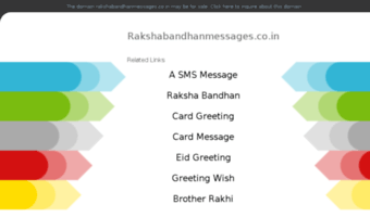 rakshabandhanmessages.co.in