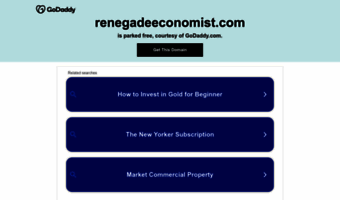renegadeeconomist.com