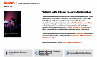 researchadministration.caltech.edu