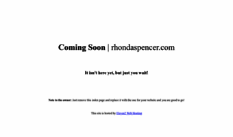 rhondaspencer.com