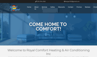royalcomfortheatingairconditioning.com
