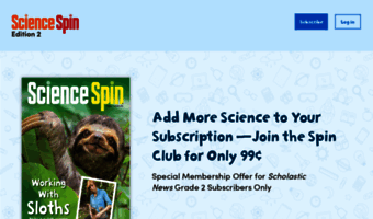 sciencespin-2.scholastic.com