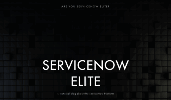 servicenowelite.com