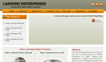 silverlaminatedpaperproducts.com