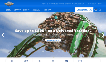 Universal Orlando Resort Minisite