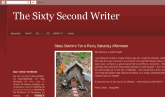 sixtysecondwriter.blogspot.com
