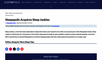 sleepjunkies.com