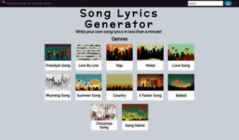 song-lyrics-generator.org.uk