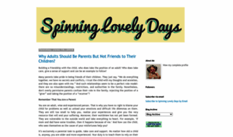 spinninglovelydays.com