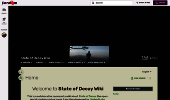 Bases do State of Decay, Wiki State of Decay