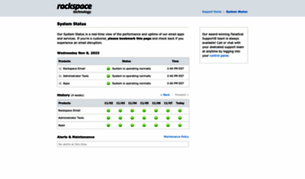 status.apps.rackspace.com