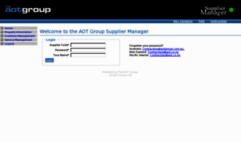 suppliers.aot.com.au
