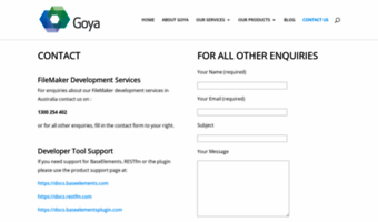 support.goya.com.au