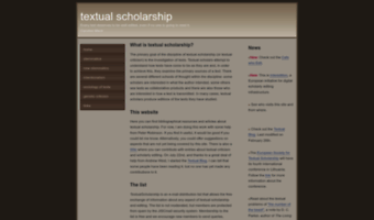 textualscholarship.org
