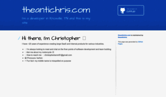 theantichris.com