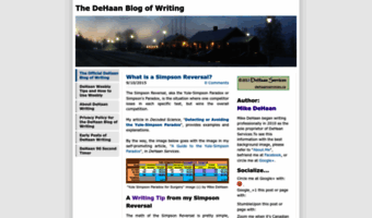 thedehaanblogofwriting.weebly.com