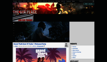 The GTA Place - Latest news, information, screenshots, forums