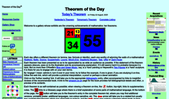 theoremoftheday.org