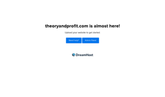 theoryandprofit.com