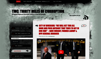 thirtymilesofcorruption.com