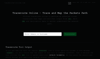 traceroute-online.com