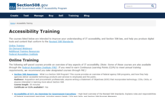 training.section508.gov
