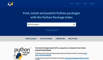warehouse.python.org