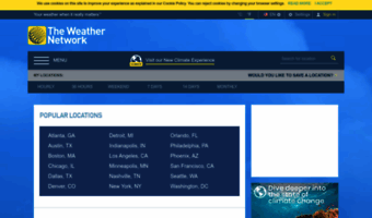 the weather network on bell satellite