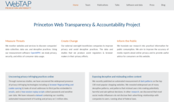 webtransparency.cs.princeton.edu