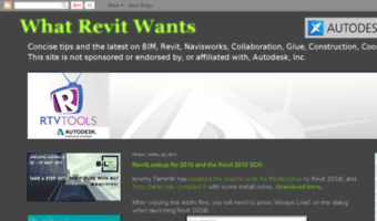 what revit wants