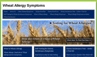 wheatallergysymptoms.org