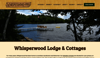 whisperwoodlodge.com