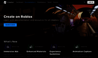 Roblox Creator Hub